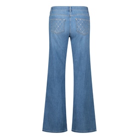 Casual Mid-Rise Denim Jeans