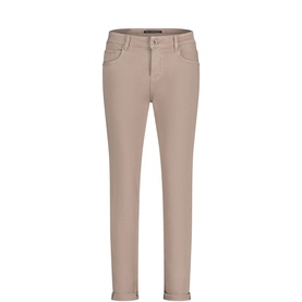 Mid-Rise Straight Leg Jeans