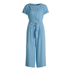 Tie Waist Long Jumpsuit