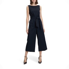 Belted Cropped Jumpsuit