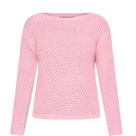 Openwork Knitted Sweater