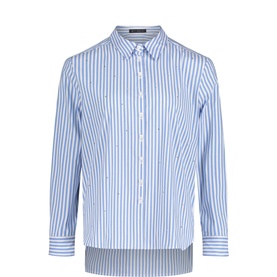 Embellished Striped Shirt