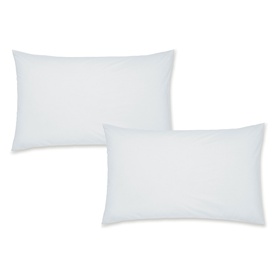 Easy Iron Pillowcase White