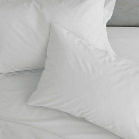 Easy Iron Pillowcase White