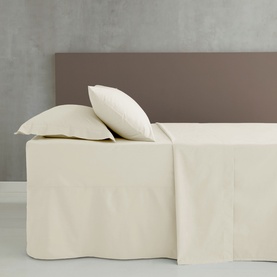 Easy Iron Standard Pillowcase Cream