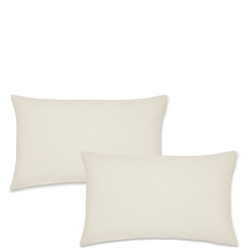 Easy Iron Standard Pillowcase Cream