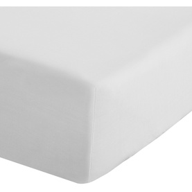 Easy Iron Fitted Sheet White