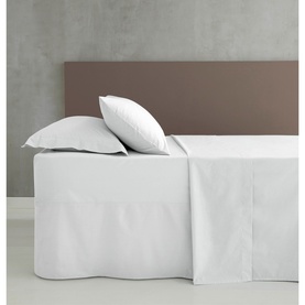 Easy Iron Valance Sheet White