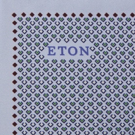 Micro Printed Silk Pocket Square