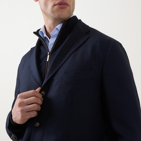Lana Tech Single-Breasted Jacket