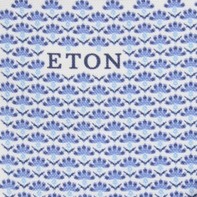 Logo Floral Silk Pocket Square