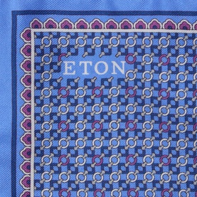 Micro Printed Silk Pocket Square