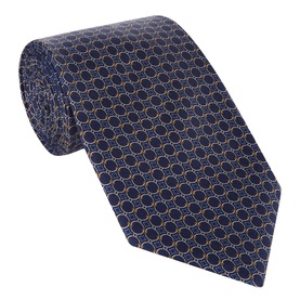 Geometric Silk Tie