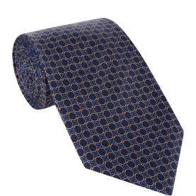 Geometric Silk Tie