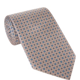 Geometric Silk Tie