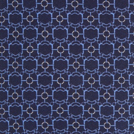 Chain Print Silk Tie