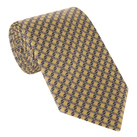 Geometric Silk Tie