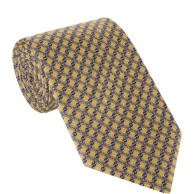 Geometric Silk Tie