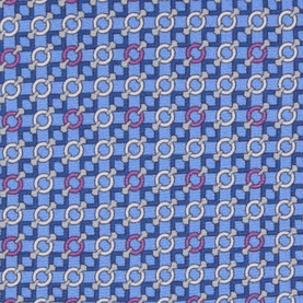 Micro Print Silk Tie