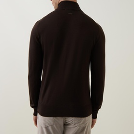 Knitted Zip Sweater