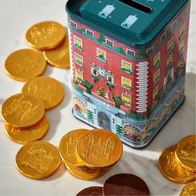 Piccadilly Milk Chocolate Coin Tin 150g