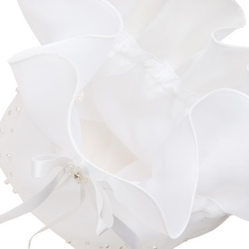 Beaded Puff Communion Bag