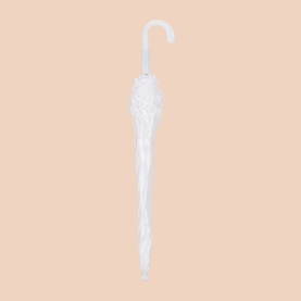 Satin Frilled Communion Umbrella
