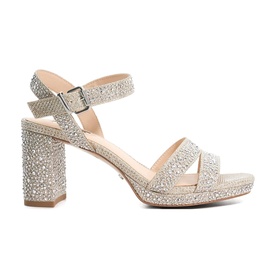 Manifesting Gemstone Platform Sandals