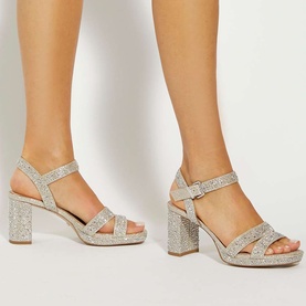 Manifesting Gemstone Platform Sandals