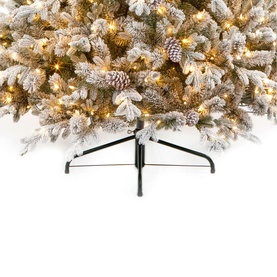 Snowy Dorchester Prelit Christmas Tree 6.5ft