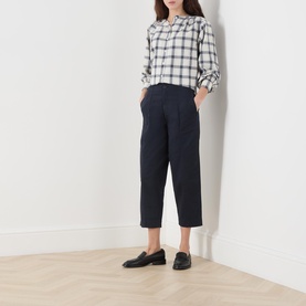 Yaninas Check Blouse