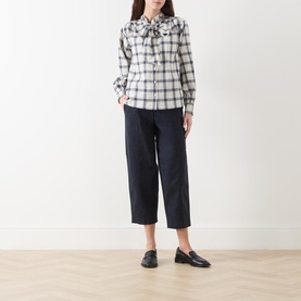 Yaninas Check Blouse