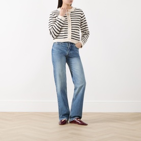 Elmie Striped Cardigan