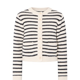 Elmie Striped Cardigan