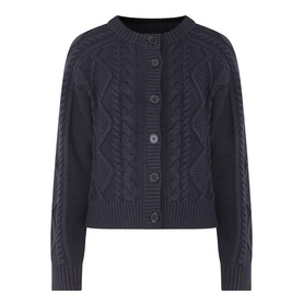 Zayra Cable Knit Cardigan