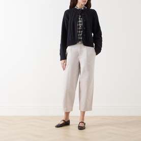 Zayra Cable Knit Cardigan