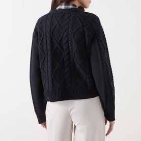 Zayra Cable Knit Cardigan