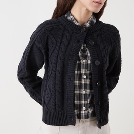 Zayra Cable Knit Cardigan