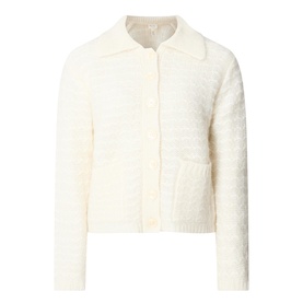 Zora Textured Knit Polo Shirt