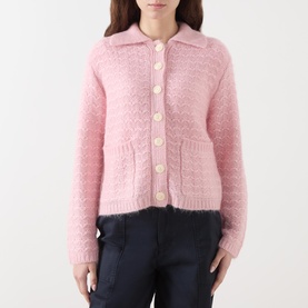 Zora Textured Knit Polo Shirt