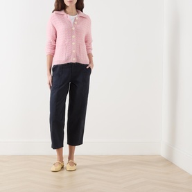 Zora Textured Knit Polo Shirt