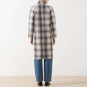 Yasha Check Trench Coat