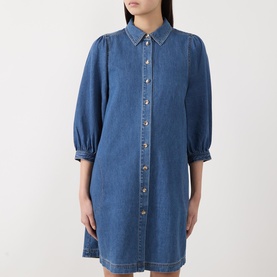 Eleina Denim Shirt Dress