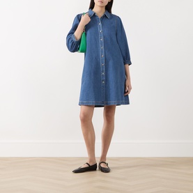 Eleina Denim Shirt Dress