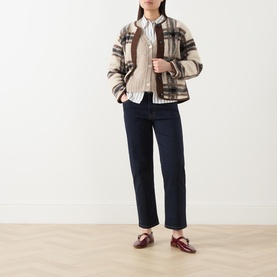 Ysbell Check Jacket