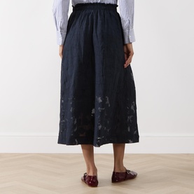 Zoya Floral Flared Skirt