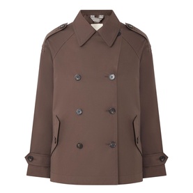 Yuna Cropped Trench Coat