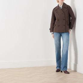Yuna Cropped Trench Coat