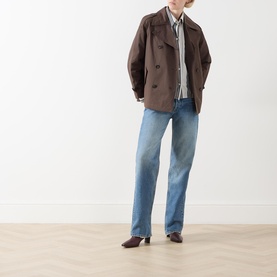 Yuna Cropped Trench Coat