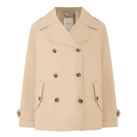 Yuna Cropped Trench Coat